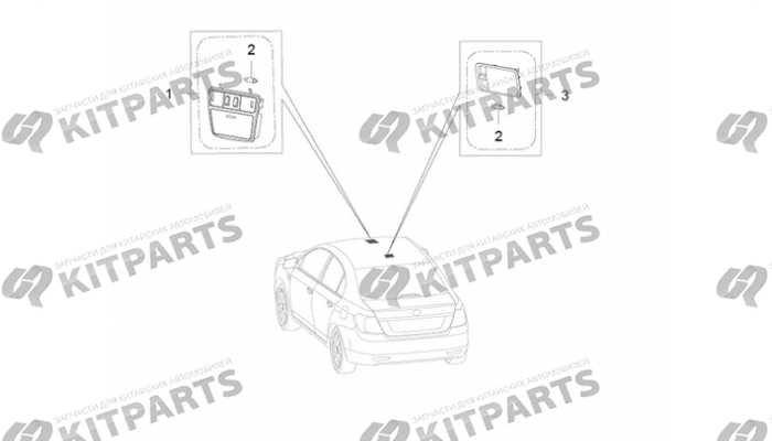 Плафоны салона Lifan Cebrium