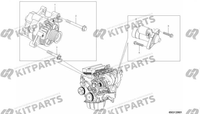 Стартер и генератор (1.8L) Lifan Solano 2