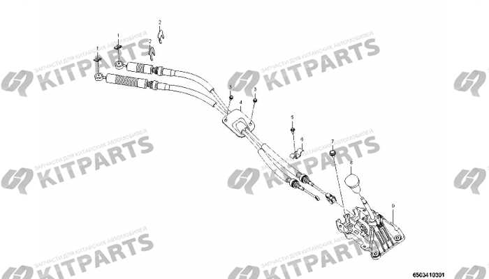 Механизм переключения передач (2) Lifan Solano 2