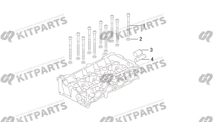 Головка блока цилиндров 3 Haval H6