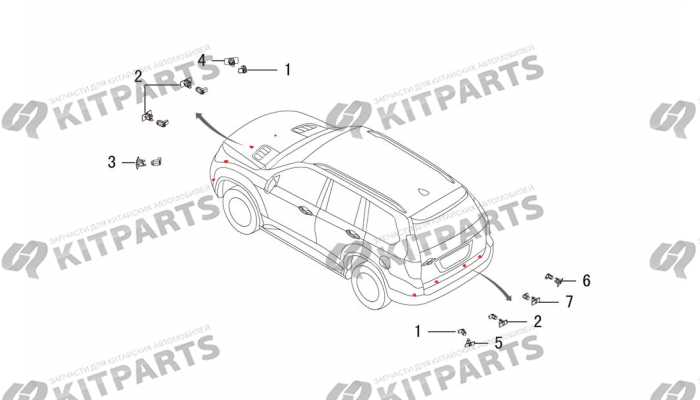 Датчики парктроника Haval H9