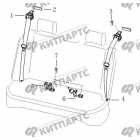Ремень безопасности задний
